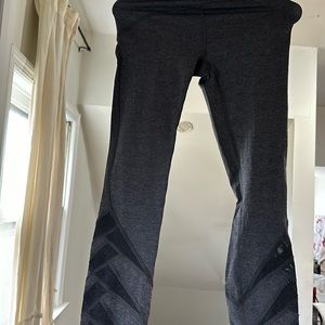 Lululemon Gray vent leggings